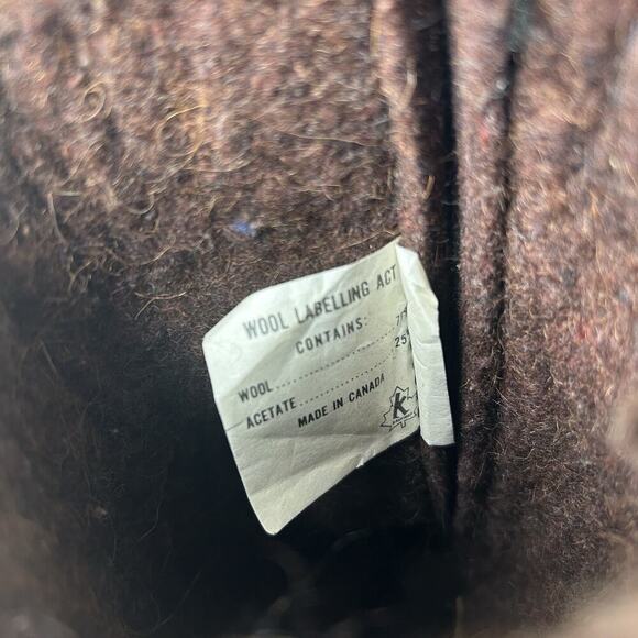 Vintage 80s Sorel Nanook Insulated Canadian Leather Winter Boots Wool Liners 8 - Picture 8 of 8